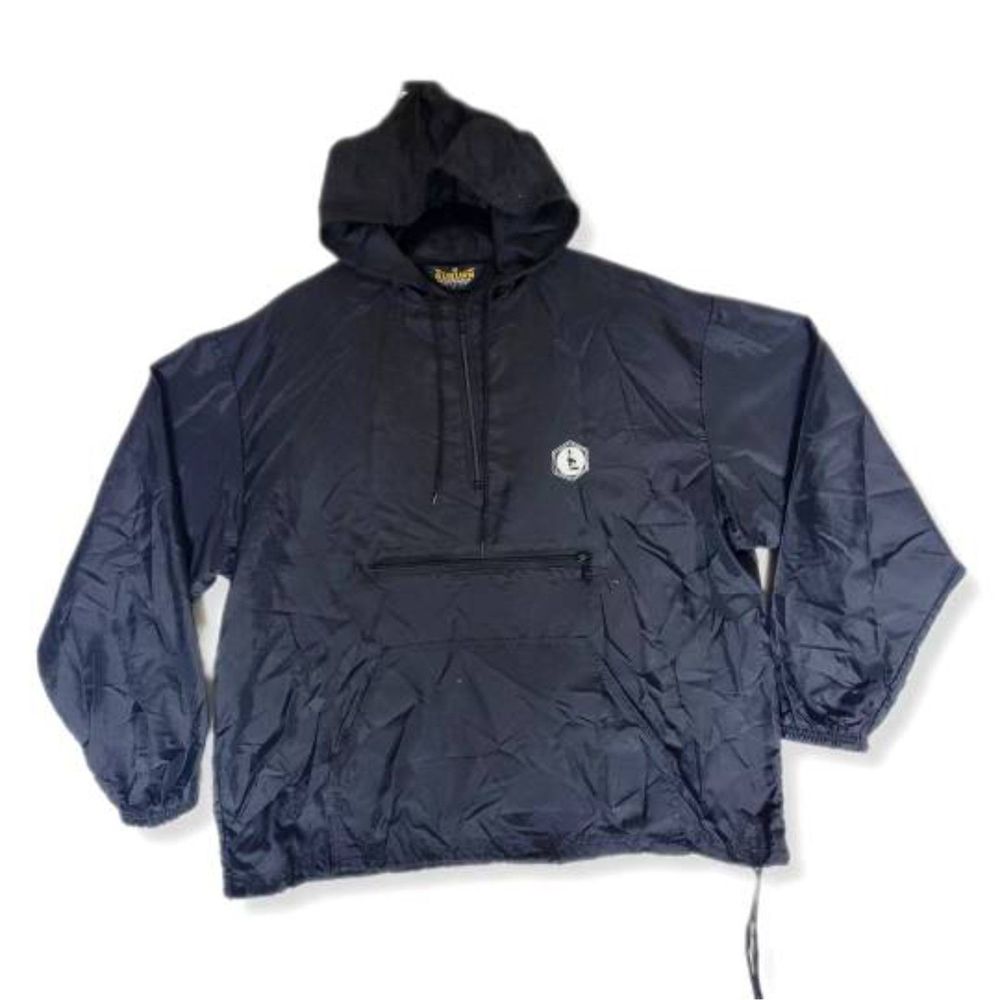 Vintage Auburn Sportswear Blk Packable Windbreaker-Men's Lrg -Gently Used -90s